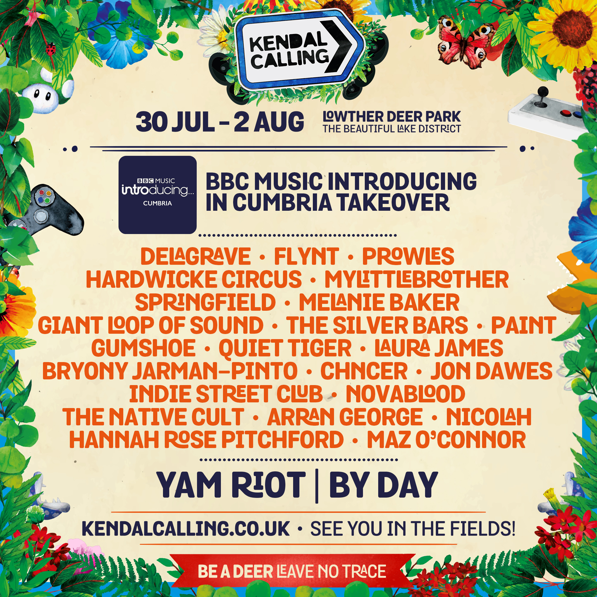 Kendal Calling (Yam Riot stage BBC Music Introducing takeover)